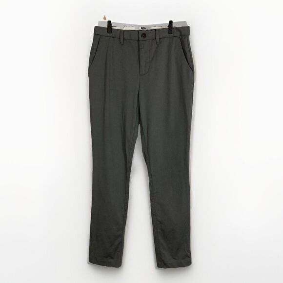 Quince Pants Men’s 32x32 Dark Gray Comfort 5 Pocket Golf Traveler Athleisure - Picture 1 of 13